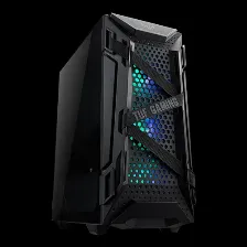 Gabinete Asus Tuf Gaming Gt301 Midi Tower, Psu No, Vent. 3x 120 Mm, Vent. 1x 120 Mm, Negro